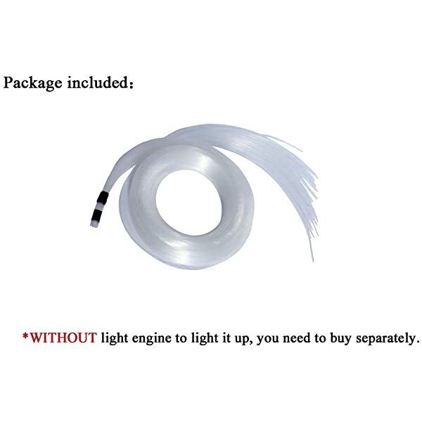Side Twinkle Fiber Optic Cables for Sensory Lights & Curtain Lights