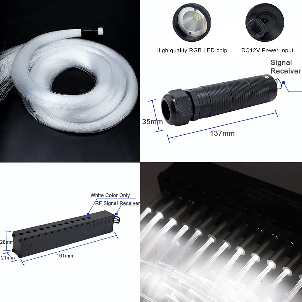 6W RGB Color Changing Rolls Royce Ceiling Lights with Bluetooth App/Remote Control & Music Activated