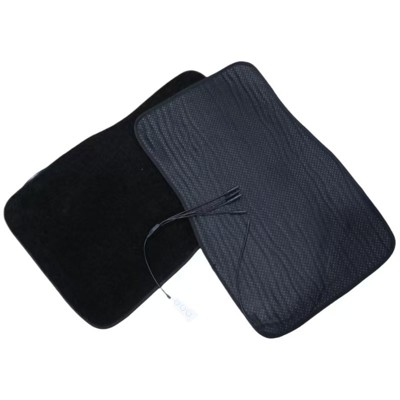 SANLI LED 2pcs RGBW Starlight Car Mats with APP Control & Remote Control for Car Truck SUV. Universal Fit Starlight Floor Mats for Car Front Row