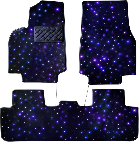 SANLI LED RGBW Tesla Starlight Car Mats with APP Control & Remote Control. Only for Tesla Model Y & Model 3 - Waterproof Washable | Chinly.shop