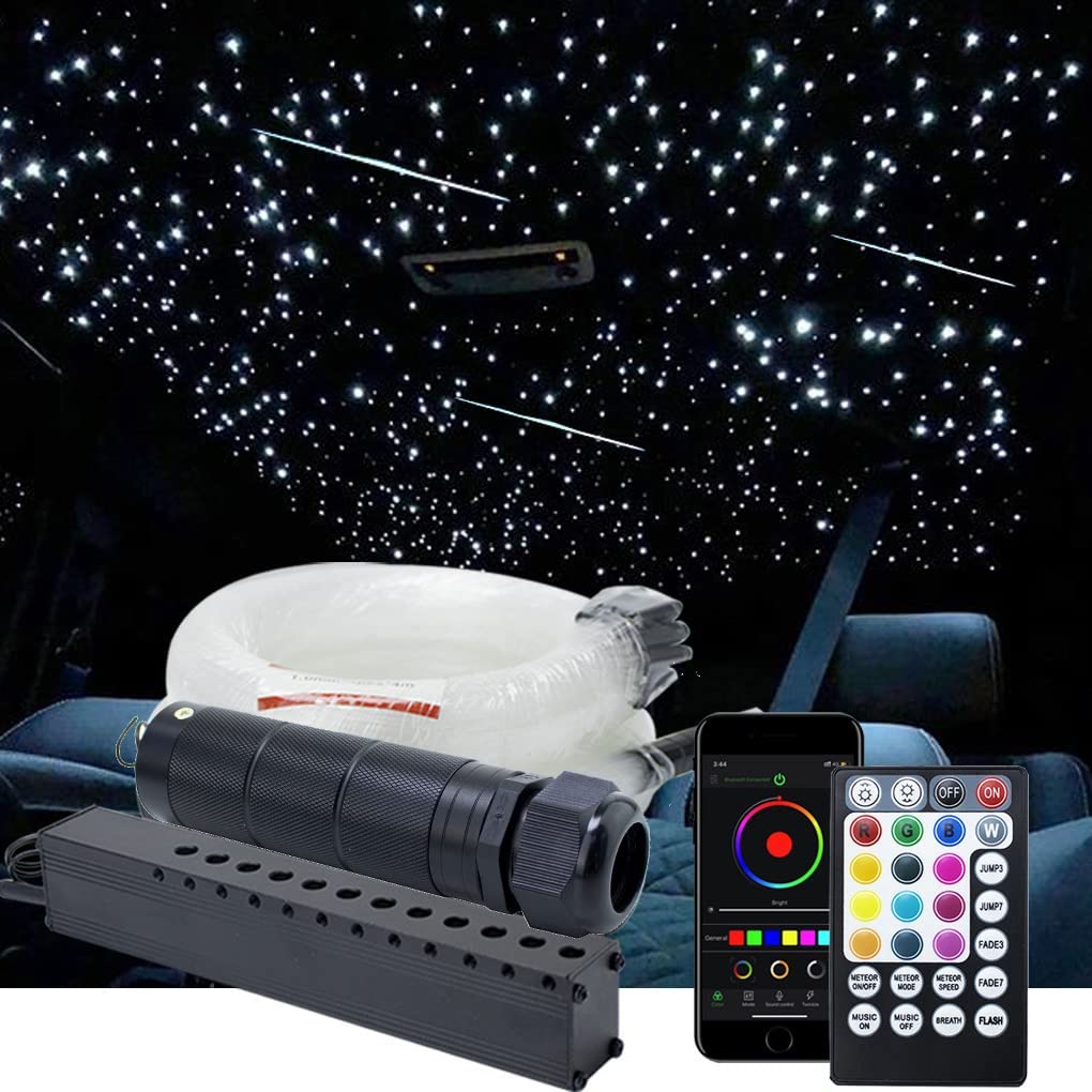 6W RGB Color Changing Rolls Royce Ceiling Lights with Shooting Stars | RollsRoyceStarRoofLights.com