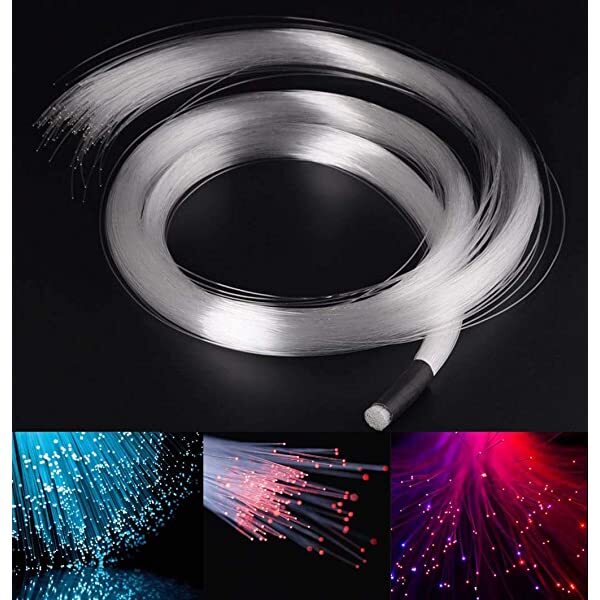 In Line Light Strands PMMA Fiber Optic Light Strands for Starlight Headliner Kit | Chinly.shop